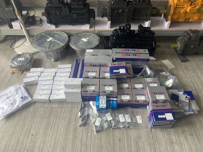 Partes internas 12 da bomba principal do eixo do pistão do cilindro de Hydraulic Spare Parts K3V112 da máquina escavadora