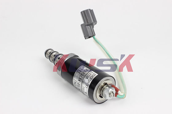 K3V112 máquina escavadora Solenoid Valve Kobelco SK250-8 KDRDE5K-20/30C12A-111